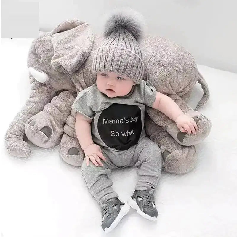 Elephant Cuddle Pillow