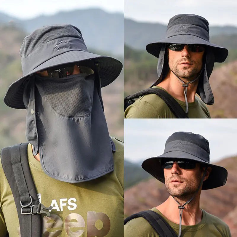 Removable Visor Bucket Hat