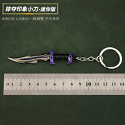 Valorant Merchandise Impression Metal Keychain Frugal Finds Galore