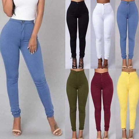 Women's High-Waist Skinny Jeans Frugal Finds Galore