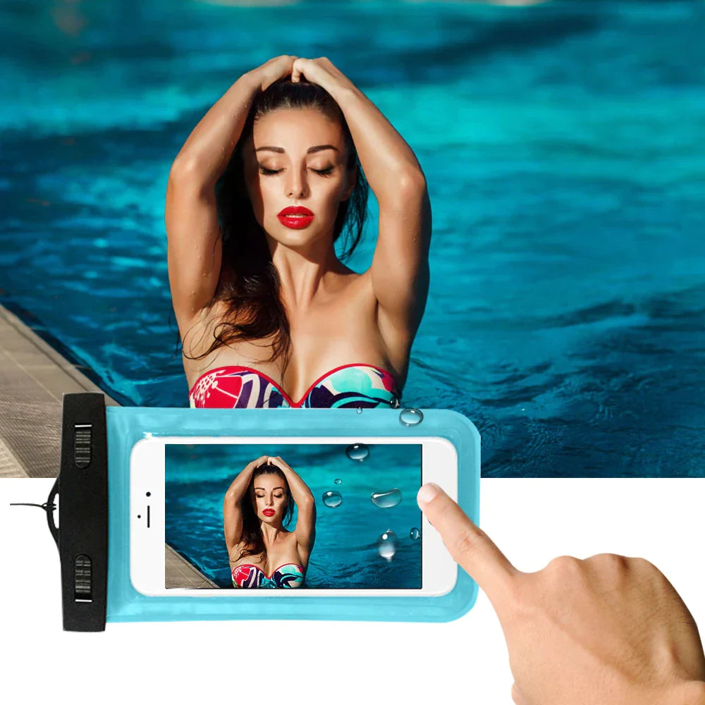 3 Pack Waterproof Floating Cell Phone Pouch