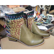 Ethnic Style Short Boots Frugal Finds Galore
