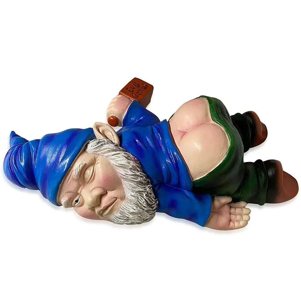 Drunk Dwarf Garden Gnome Decoration