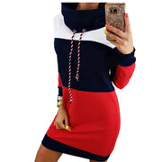 Hooded Knit Dress, Sweatshirt Dress, Long Sleeve Dress Frugal Finds Galore