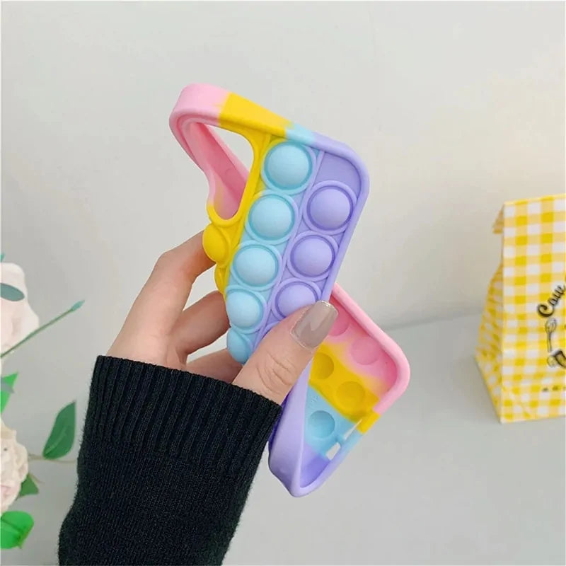 Pop Fidget Toys Mobile Phone Cases For iPhone