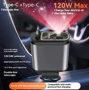 4-in-1 Starry Sky Car Charger Frugal Finds Galore