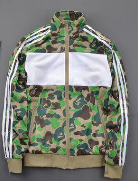 Men's Camouflage Waterproof Jacket with Stand Collar Frugal Finds Galore