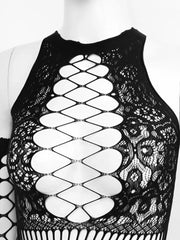 Fishnet Sleeveless Mesh Clubwears Frugal Finds Galore