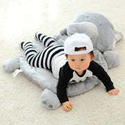 Plush Cute Cartoon Elephant and Fox Baby Play Mat Frugal Finds Galore