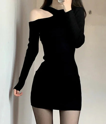 Off-Shoulder Knitted Dress, Sweater Dress Frugal Finds Galore