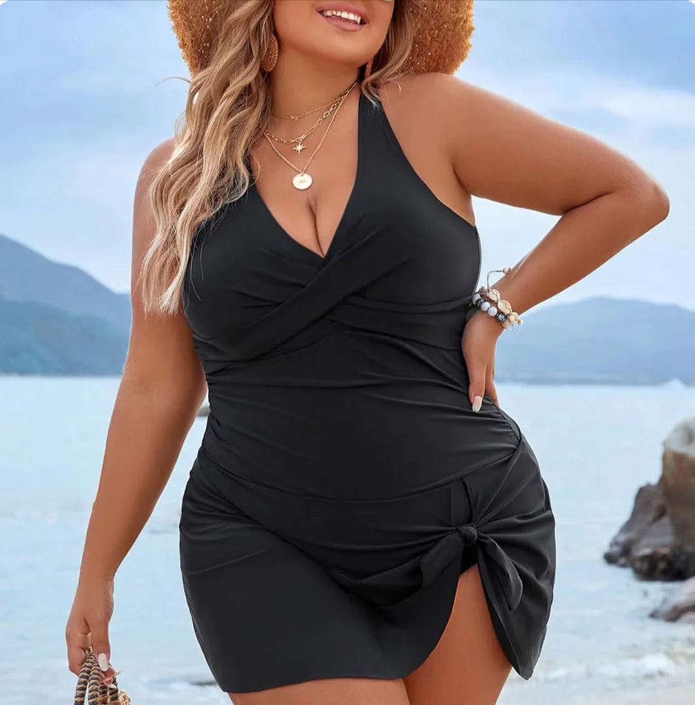 Women's Push-Up Slimming Swimsuit Dress