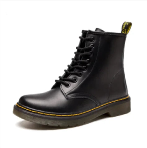 Low-Heeled Leather Martin Boots Frugal Finds Galore