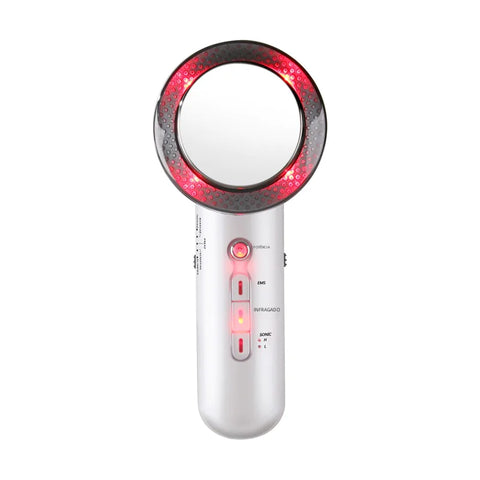 3-in-1 LED Beauty Device with EMS and Ultrasound Frugal Finds Galore