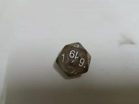 Colorful Dragon Eye Crystal Dice Set with Polygonal Design Frugal Finds Galore