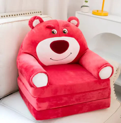 Soft Stuffed Animals Fold Out Chair