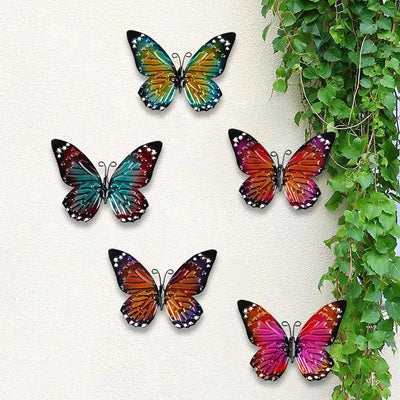 Metal Butterfly Sculpture for Outdoor Garden Decor Frugal Finds Galore