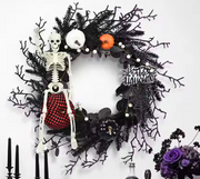 Halloween Wreath Decorations Frugal Finds Galore