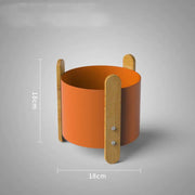 Nordic Iron Planter with Creative Minimalist Design Frugal Finds Galore