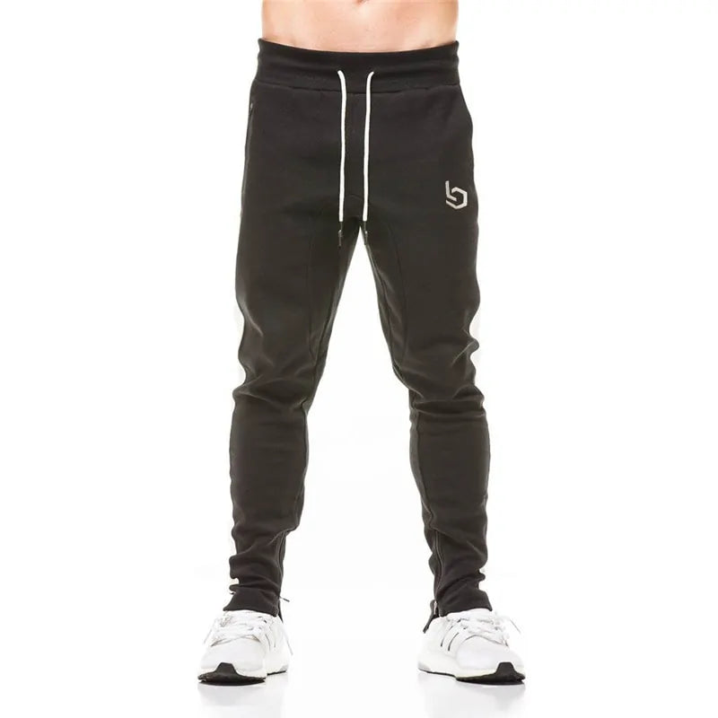 Pantalones deportivos de algodón para hombre