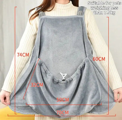 Cozy Pet Carrier Apron Frugal Finds Galore