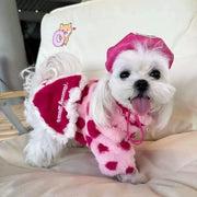 Plush Warm Dog Coat Frugal Finds Galore