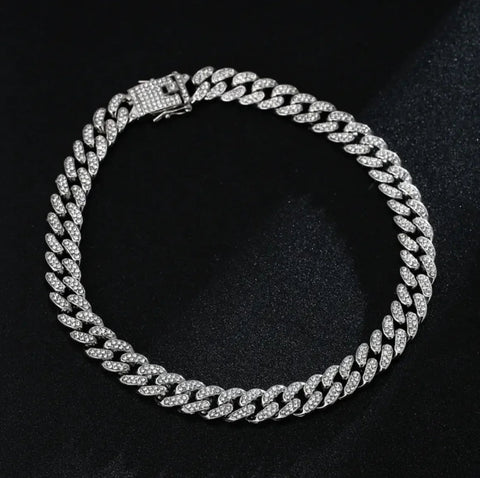 Full Diamond Inlaid Necklace Frugal Finds Galore