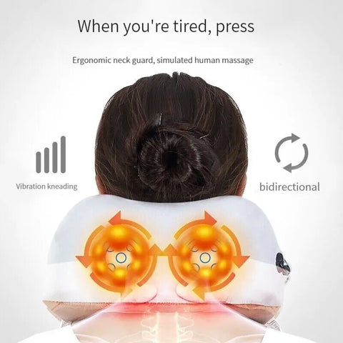 U-shaped Neck Massager for Shoulder and Cervical Relief Frugal Finds Galore