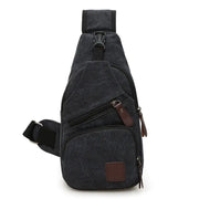 Canvas Crossbody Bag for Men - Trendy Chest Bag Frugal Finds Galore