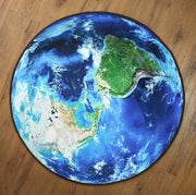 Creative Moon Earth Round Rug Frugal Finds Galore