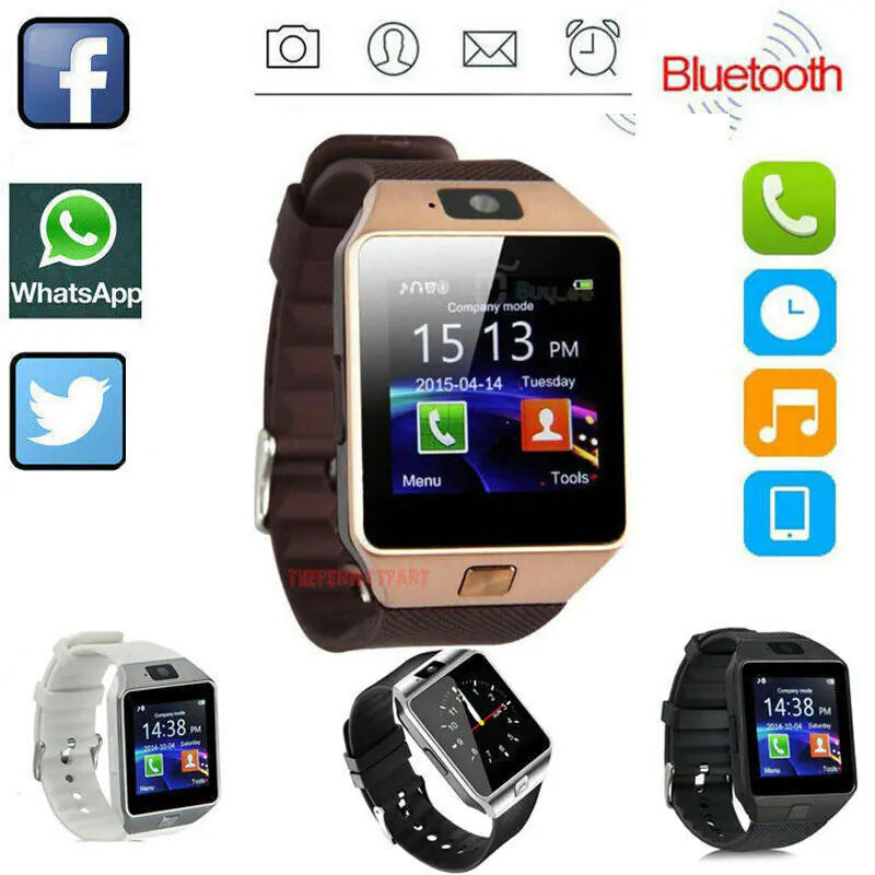 Bluetooth Smart Watch w/Camera