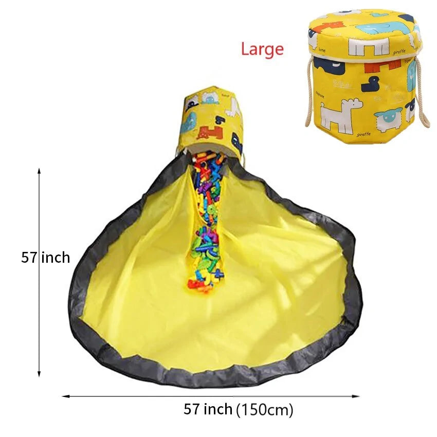 Toy Storage Bag and Play Mat