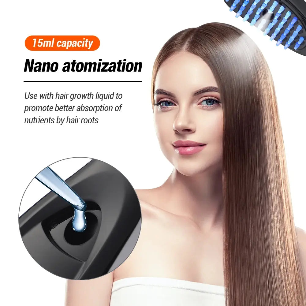 Electric Hair Massage Comb Meridian Therapy