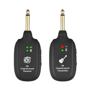 UHF Guitar Wireless System Transmitter+Receiver Built In Rechargeable Battery Frugal Finds Galore