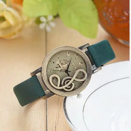 Luxury Ladies Music Note Casual Watch