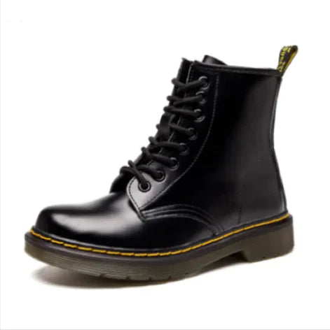 Low-Heeled Leather Martin Boots Frugal Finds Galore