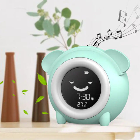 Kids Cartoon Sleep Training Alarm Clock for Students Frugal Finds Galore