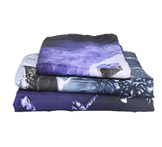 3pcs Football Printed Duvet Cover Set for All Seasons Frugal Finds Galore