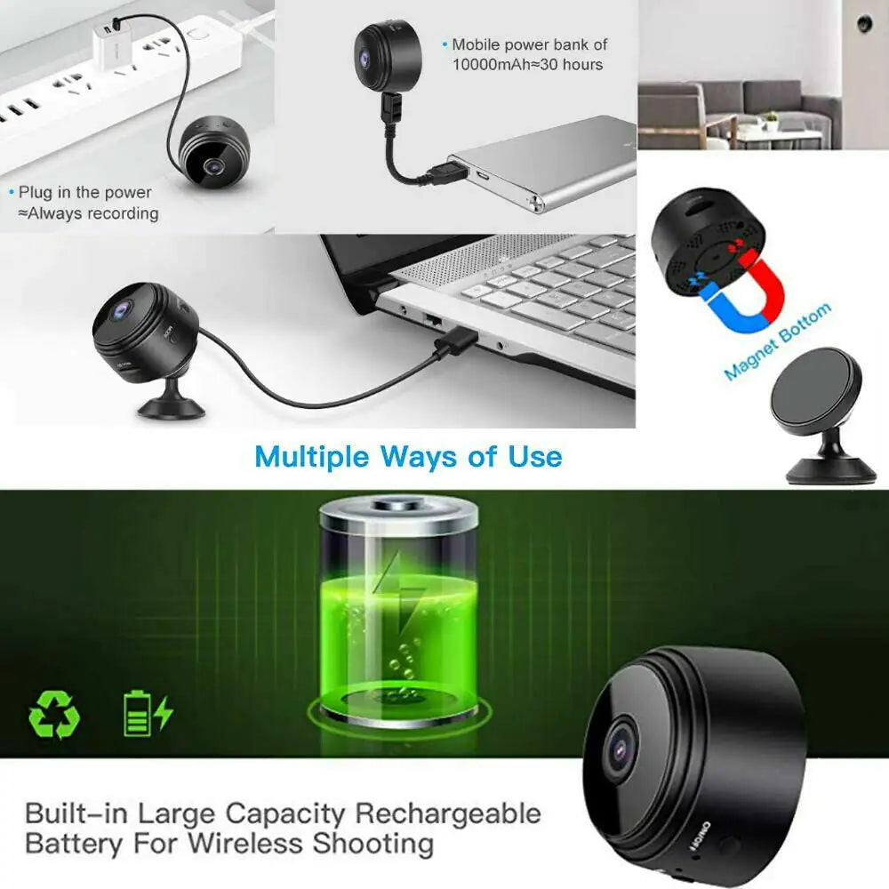 Mini Wireless Hidden Camera