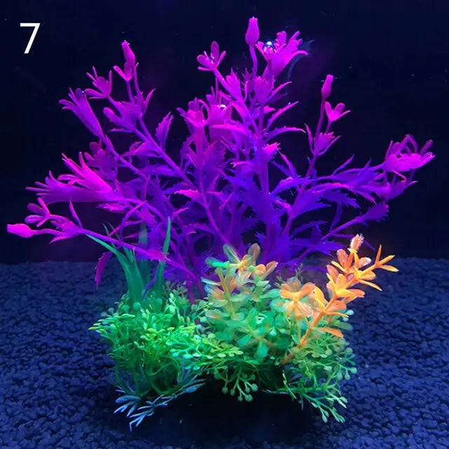 Artificial Aquarium Decor Plants