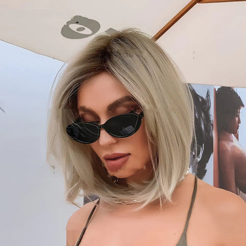 Fashion Split Golden Hair Tail Wig for Women Frugal Finds Galore