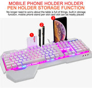 Ergonomic Mechanical Keyboard with RGB Backlight Frugal Finds Galore