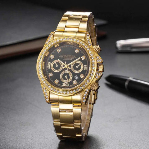 Luxury Waterproof Quartz Watch for Men and Women Frugal Finds Galore