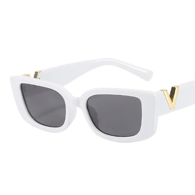 Gafas de sol retro rectangulares