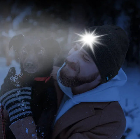 Luminous Lighting Knitted Hat Frugal Finds Galore