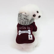 Thickened Hooded Padded Clothing for Pets Frugal Finds Galore