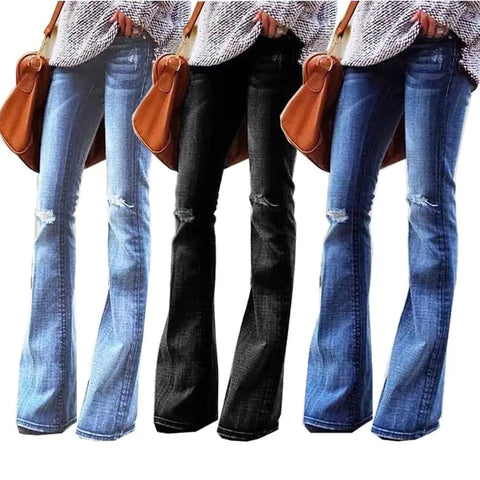 Slimming Casual Ladies Slim Jeans Frugal Finds Galore