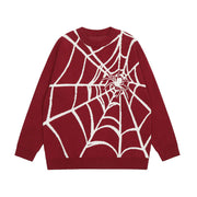 Spider Web Knitted Sweater Frugal Finds Galore