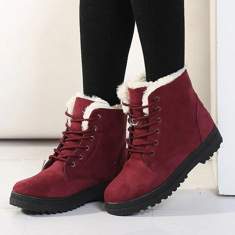 Women Winter Ankle Boots Frugal Finds Galore
