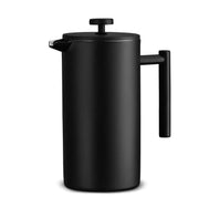 Stainless Steel Double-Layer French Press Coffee Pot Frugal Finds Galore