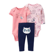 Spring Autumn Baby Clothing Set - 3 Pieces for Infants Frugal Finds Galore